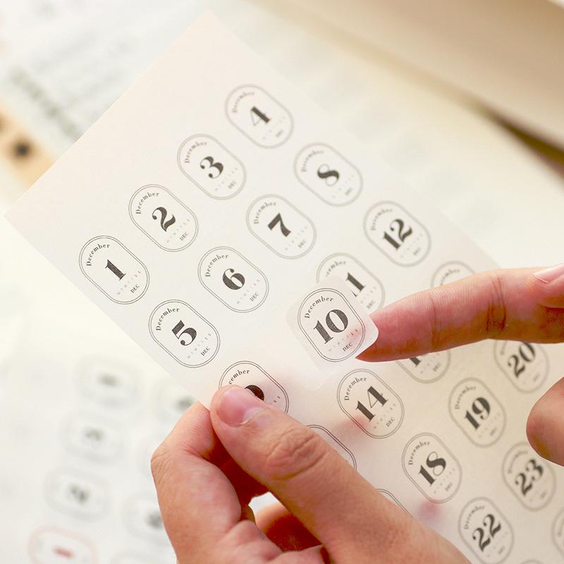 BenzStore 365Days Sticker2 (Black&White)