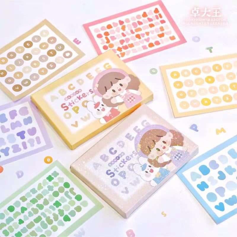 Molinta Edgeless Dairy Toploader Sticker Scrapbooking Deco Stickers