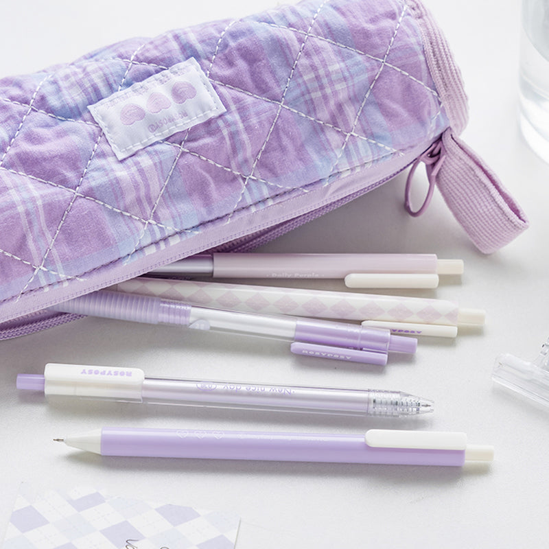 5pcs Nice Checkerboard Gel Pen Set