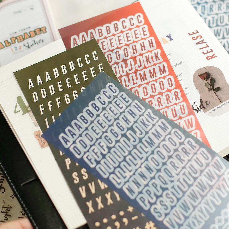 BenzStore Alphabet Sticker