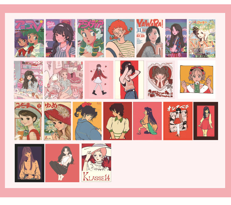 Stickerbox der Zeitungsmädchen-Serie