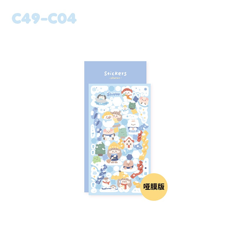 Molinta Edgeless Sticker Winter