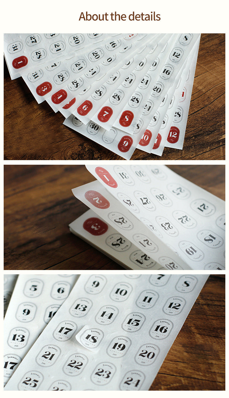 BenzStore 365Days Sticker2 (Black&White)