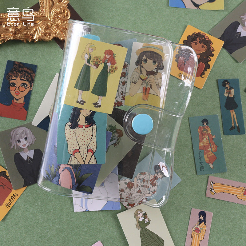 Stickerbox der Serie „Mädchenporträts“