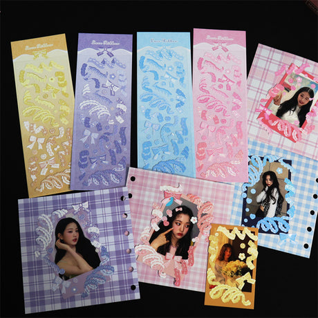Lace roll series sticker sheet