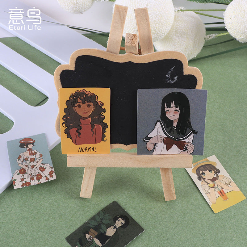 Stickerbox der Serie „Mädchenporträts“