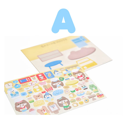 Randloser Molinta-Aufkleberbogen