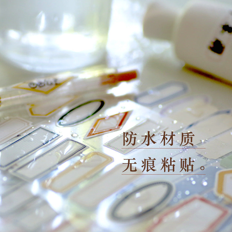 BenzStore Waterproof Label Sticker