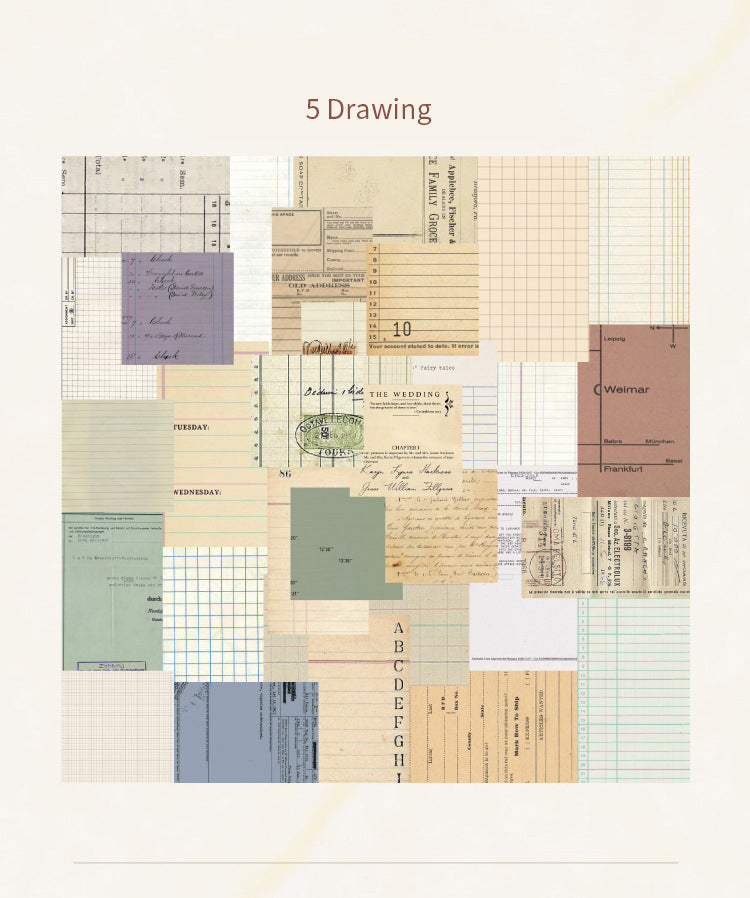 Village Garden Series Vintage Deco Paper Pack