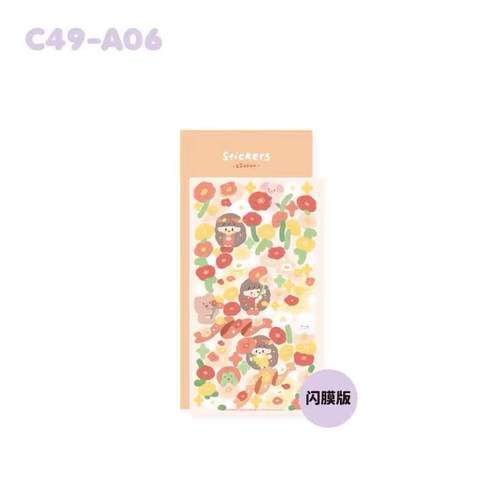 Molinta Edgeless Dairy Toploader Sticker Scrapbooking Deco Stickers