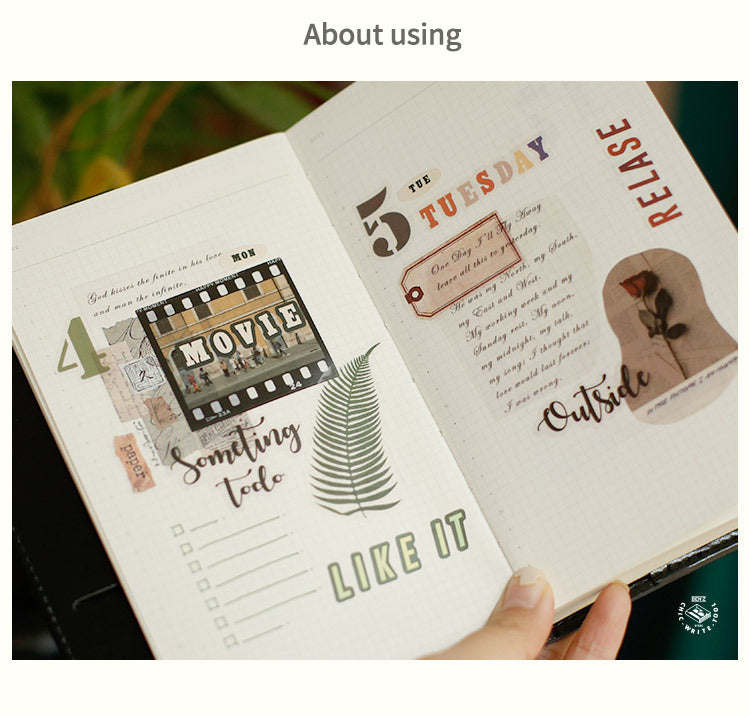 BenzStore Alphabet Sticker