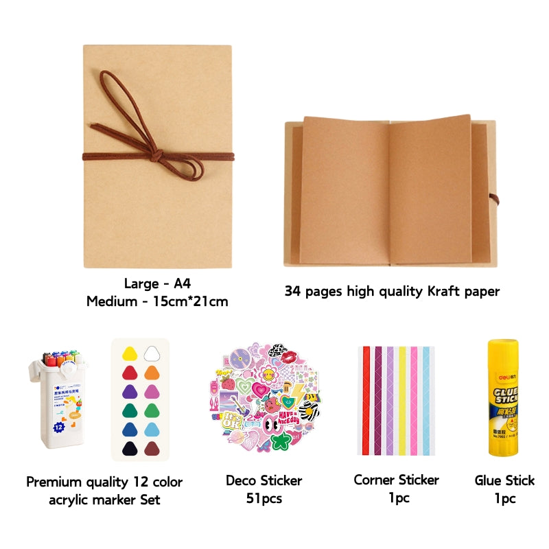 DIY Scrapbook Album Set