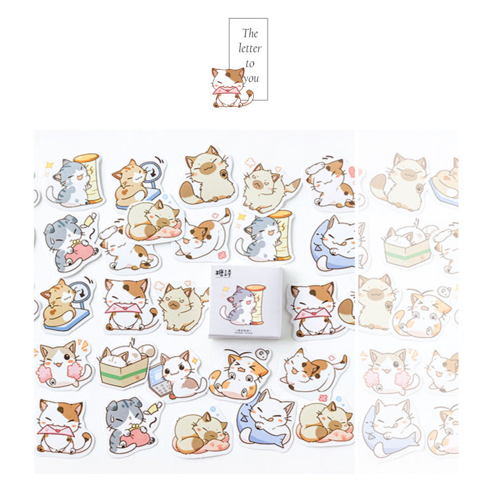 Stickerbox aus der Serie „Sei meine Katze“