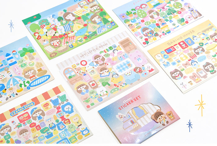 Randloser Molinta-Aufkleberbogen