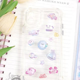 Adorable Clouds 3D Stickers