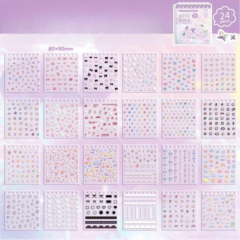 1500pcs Mini Deco Sticker Book