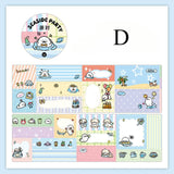 Cute Cartoon Animal Pattern Washi Tape