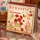 Vintage Flower Collection Sticker Book