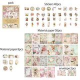 800pcs Vintage Journaling Set Vol.2