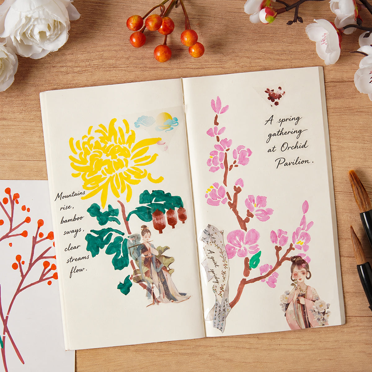 Botanical Breeze Stencil Set