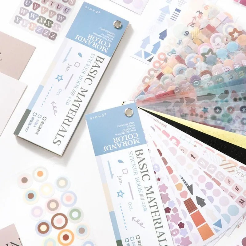 3000pcs Essential Series Sticker Book