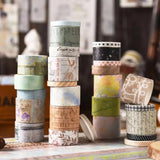 20 Rolls Vintage Aesthetic Tape Set