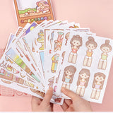 Dress Up Sticker Bag