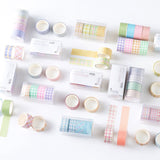 4 Rolls Aesthetic Washi Tape Set