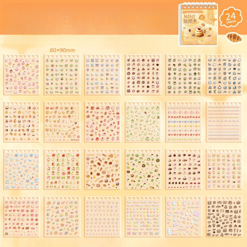 1500pcs Mini Deco Sticker Book