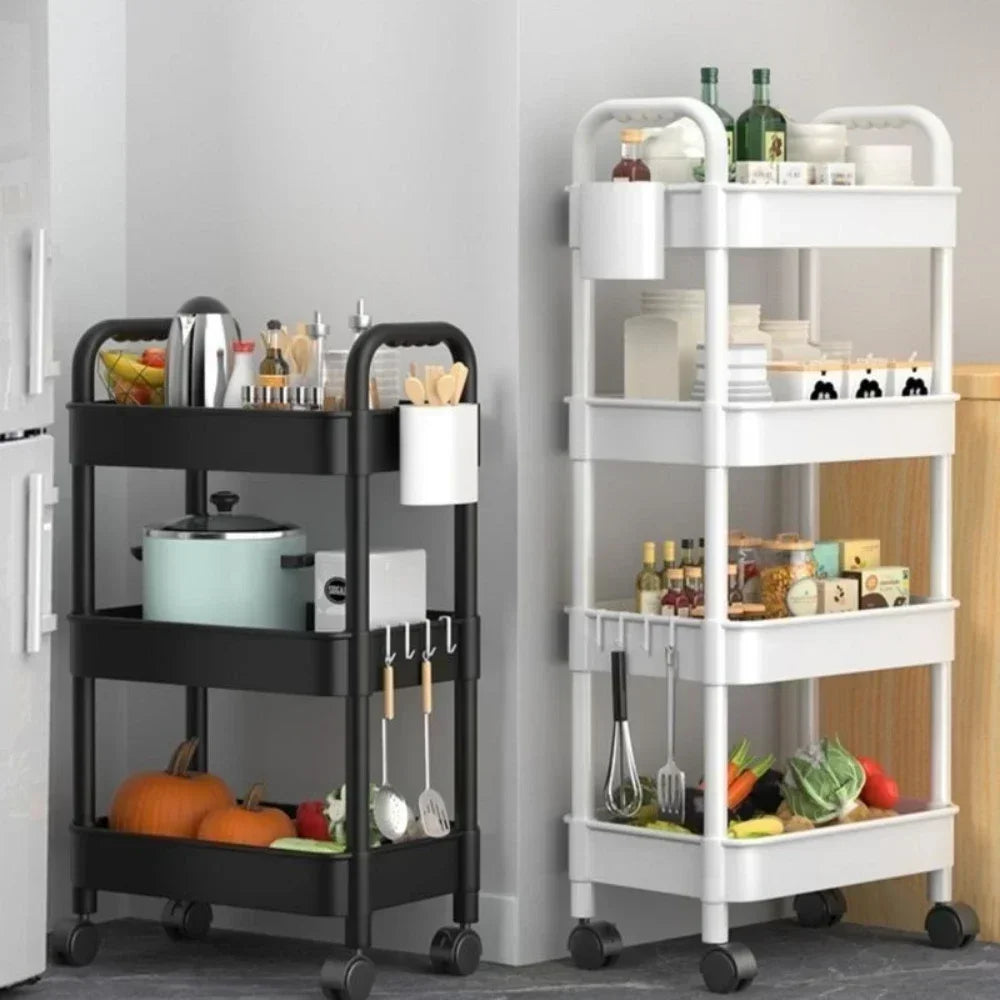 Mobile Trolley Multifunctional Organizer