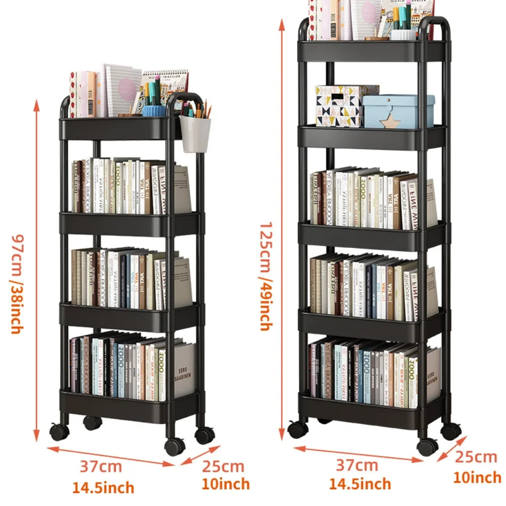 Mobile Trolley Multifunctional Organizer