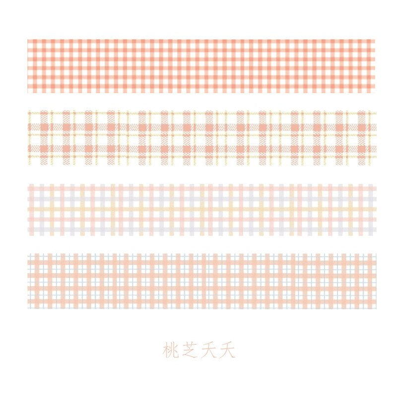 4 Rolls Aesthetic Washi Tape Set