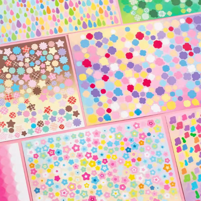 Colorful Dreamland Deco Sticker Book