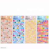 Heart & Star Deco Puffy Sticker Book