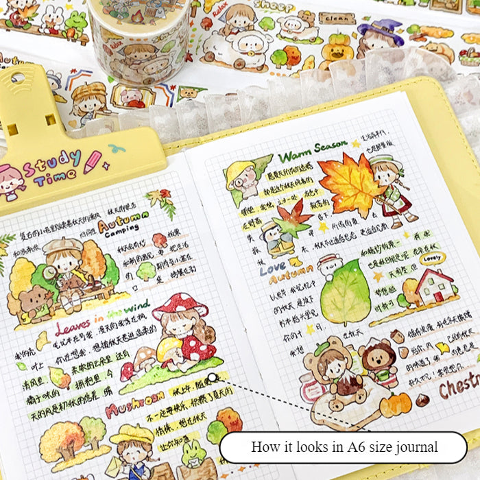 Molinta Autumn Little Things Washi Tape