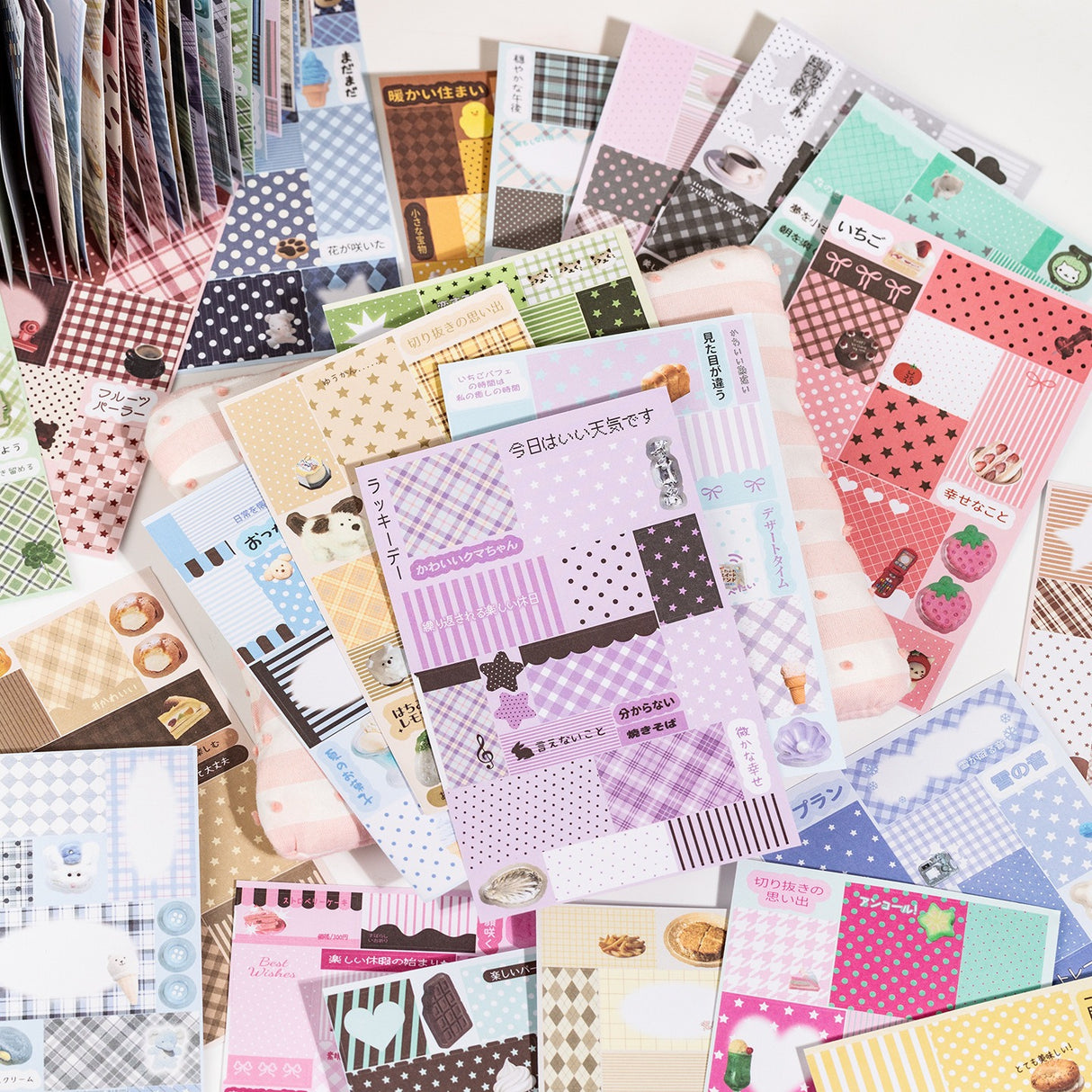 Patchwork Essential Material Sticker Book
