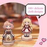 Pixel Cloth Changing Spiral Sticker Book