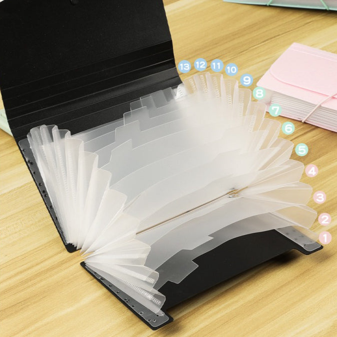 Portable Accordion Journaling Organizer