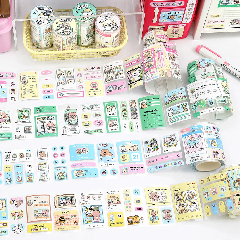 Lovely Time Sticker Tape