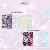 Y2K Star Deco Sticker Sheet