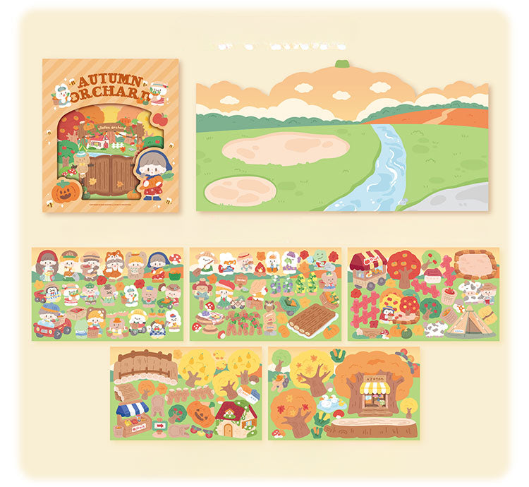 Molinta Halloween&Autumn Sticker Sheet