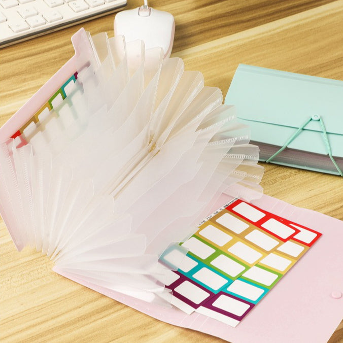 Portable Accordion Journaling Organizer