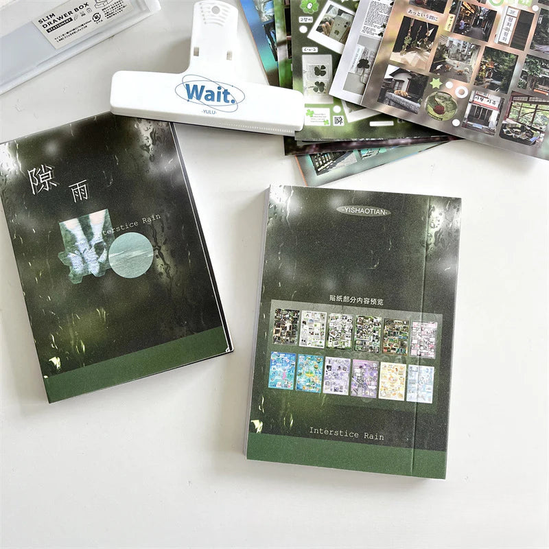 Rainy Summer Sticker Book