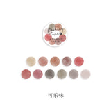 Candy Color Dot Adhesive Stickers Washi Tapes