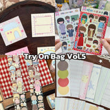 Retro Style Journaling Try-on Bag Vol.5