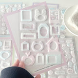 Fluffy Bubble Felt Sticker