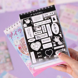 3000pcs Super Complex Journal Style Sticker Book Vol.2