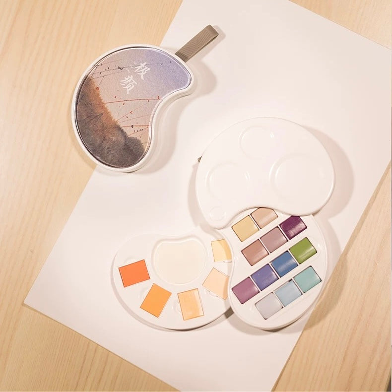 Superior Portable Watercolor Palette Set