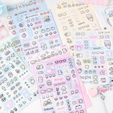 Kawaii Puppy Sticker Sheet