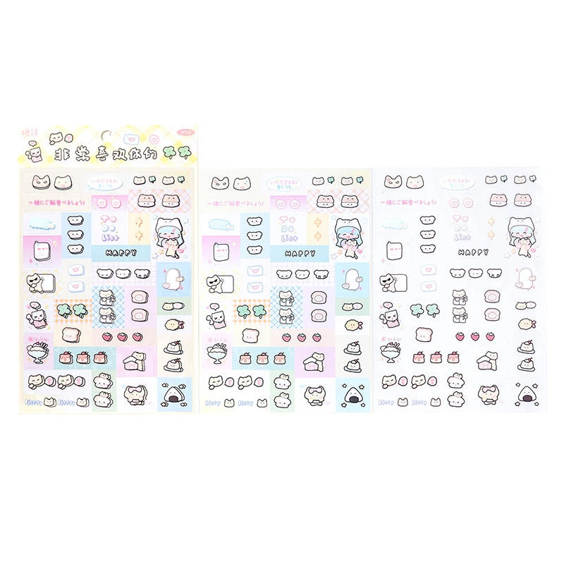 Kawaii Puppy Sticker Sheet